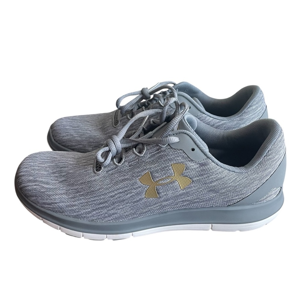 New Under Armour Remix Men Gray Sneakers Size 10.5